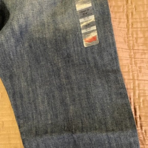 LEVI’S 514 Men’s Dark Wash Regular Fit Straight Leg Denim Jeans 32x32 NWT - Picture 3 of 4